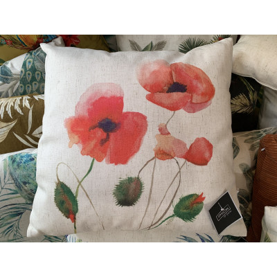 Coussin Coquelicot