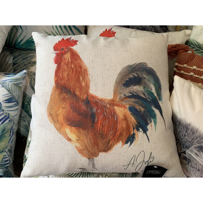 Coussin Coq