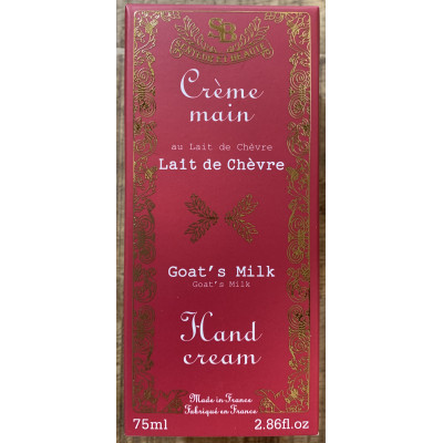 Crème main au lait de chèvre