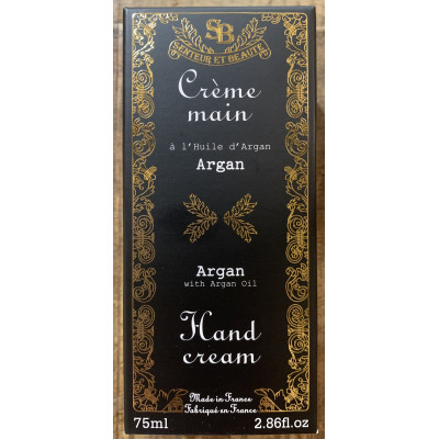 Crème main à l'huile d'argan
