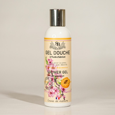 Gel douche à l'huile d'abricot