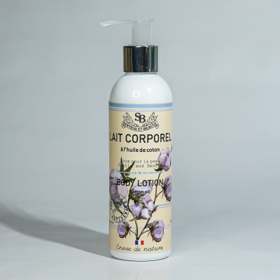 Lait corporel à l'huile de coton