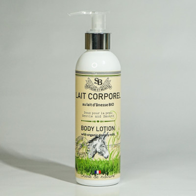 Lait corporel au lait d'ânesse BIO