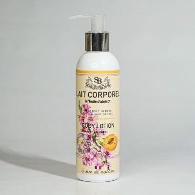 Lait corporel à l'huile d'abricot