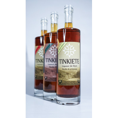 Tinkiete, liqueur de thym